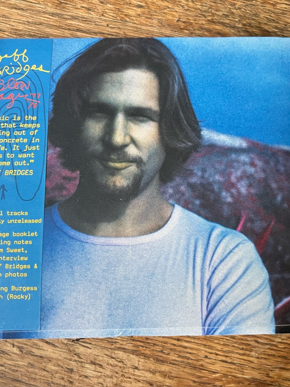 Jeff Bridges Slow Magic 1977-1978 CD & 40 Page Book! with Oingo Boingo!!! NEW bl